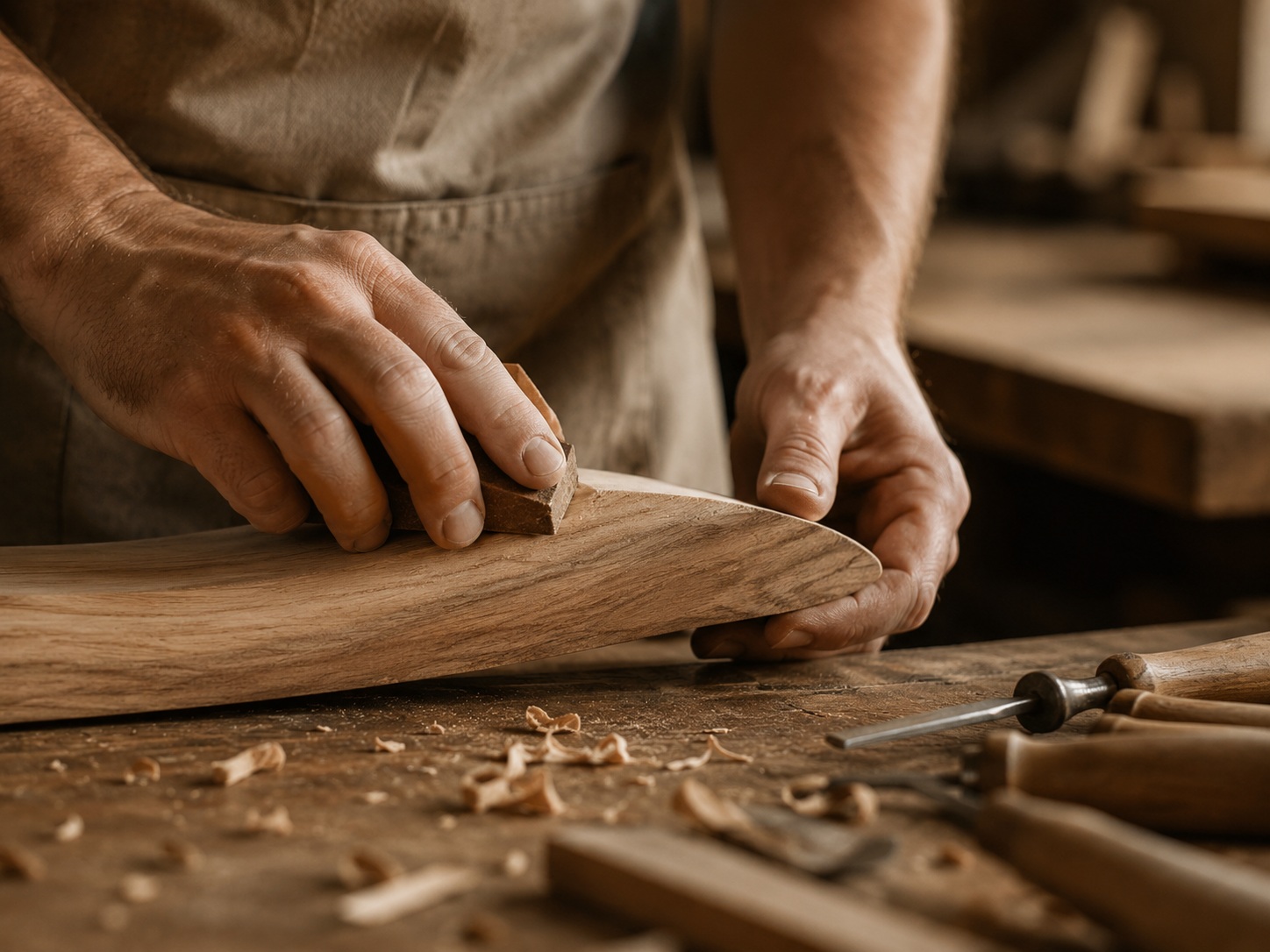 Wood craftsmanship and detailing